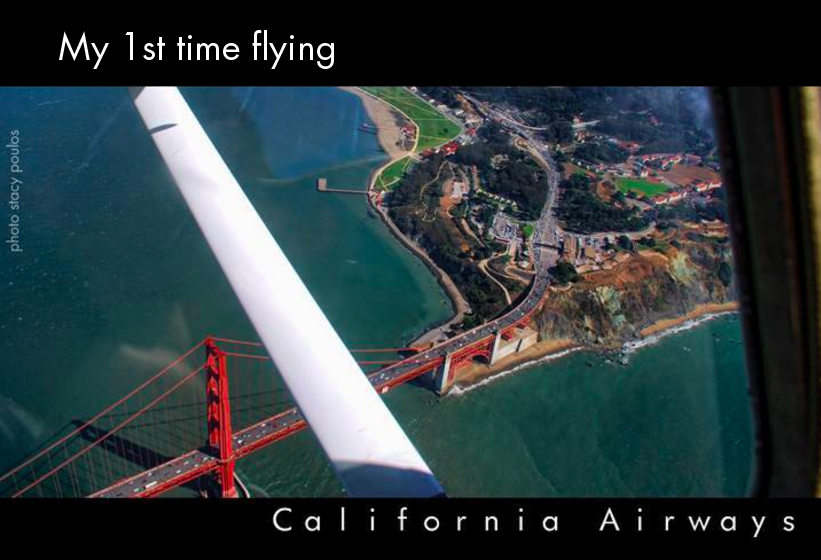 My 1st time flying a airplane with California Airways Photography services by Stacy Poulos ©2014 